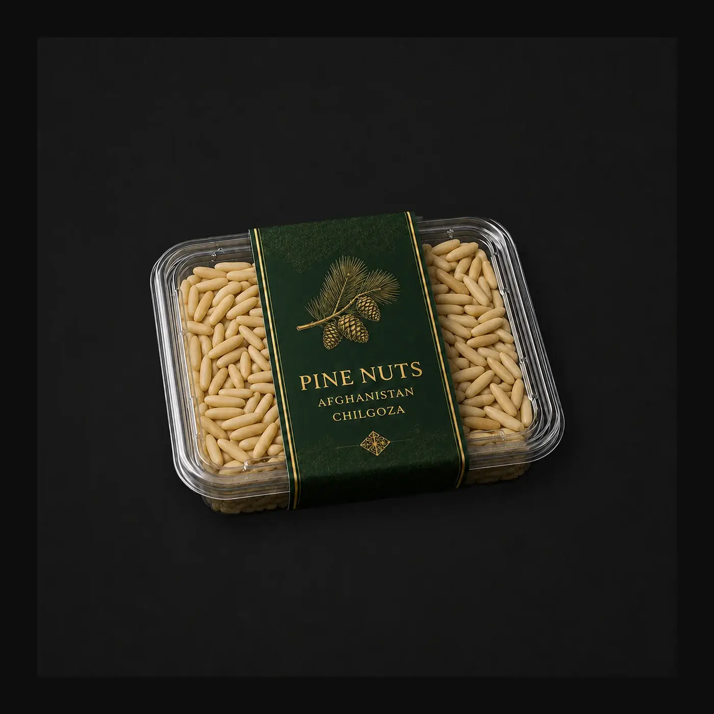 Afghan Chilgoza Pine Nuts Retail Pack