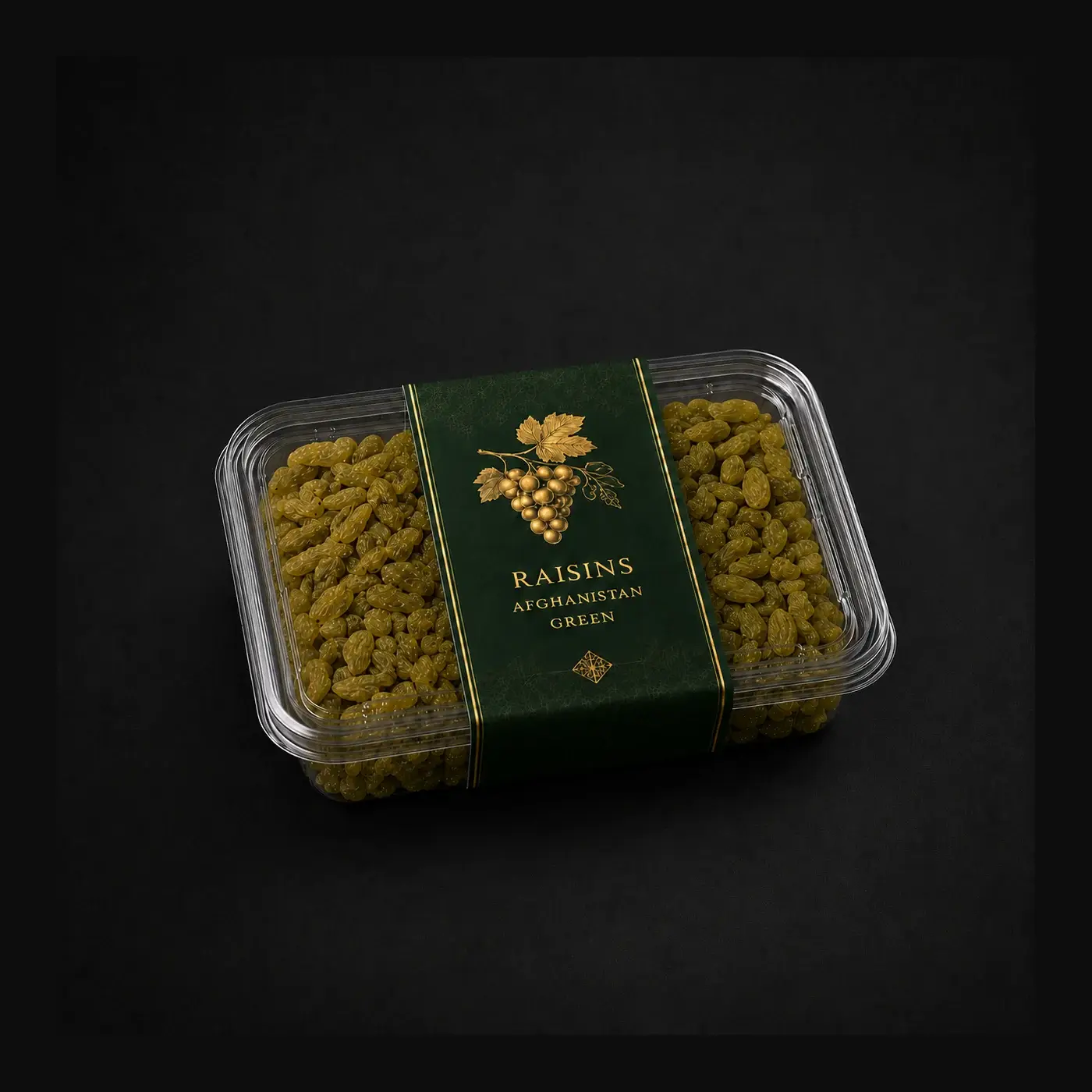 Afghan Green Fancy Raisins Retail Pack