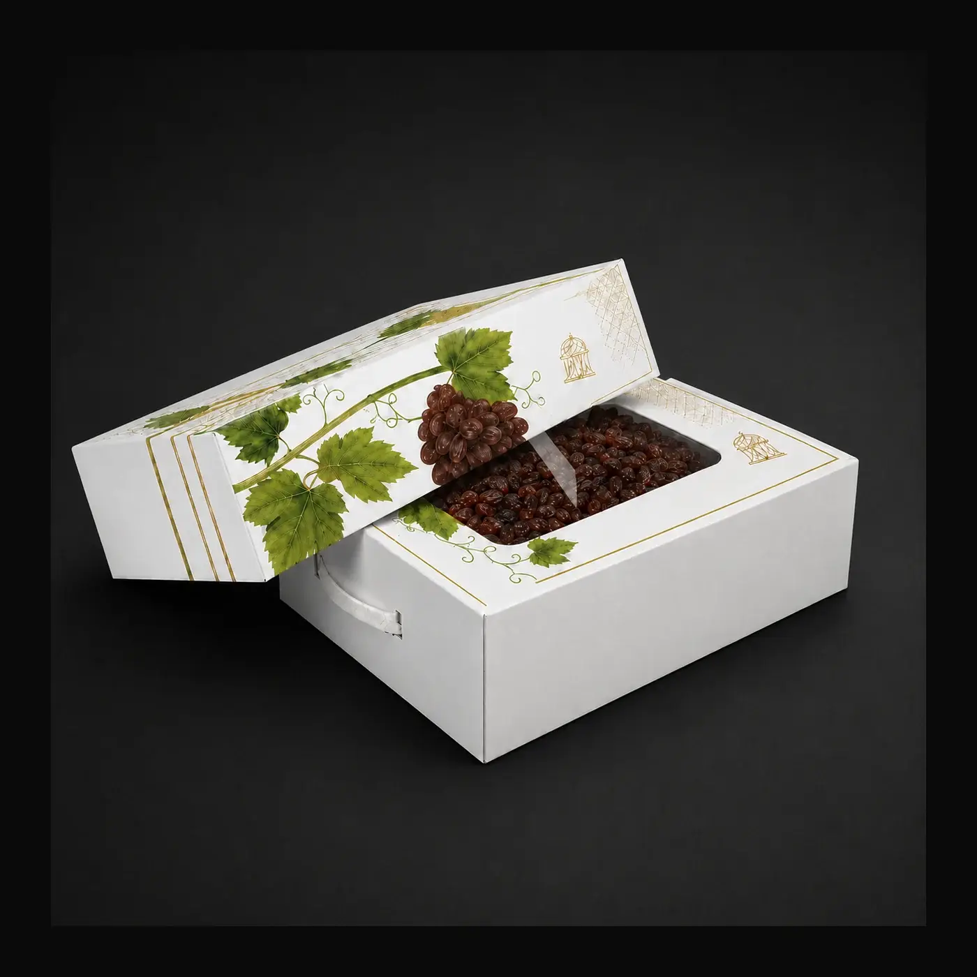 Afghan red raisins bulk box